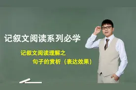 【记叙文】第55节.记叙文阅读之句子的赏析（表达效果）