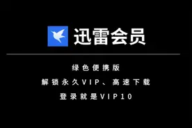迅雷会员永久VIP版，高速下载，亲测可用视频封面