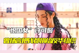 “恨国女”许可馨,曾扬言把钱都捐给反华组织,如今下场大快人心
