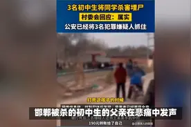邯郸被杀初中生父亲发声，指认现场想进去看，被警察轰了出来视频封面