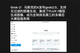 Grok-2：马斯克的X发布grok2.0，支持无过滤图像生成，集成FLUX.1