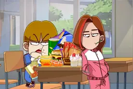 开心锤锤：疯狂嫌弃新同桌，谁知道全班同学都抢着和他当同桌