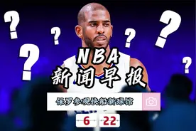 NBA新闻早报——6月22日保罗参观穹顶体育馆或重返快船效力视频封面