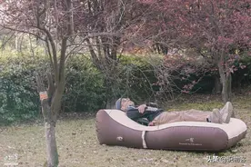 露营、午休的绝对好物，一键自动充气床了解一下图片