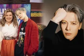 王嘉尔首登脱口秀可爱到让女演员直呼想领养！却差点被绑架图片