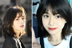 今年火了一种发型叫“鱼尾发”，时髦洋气还显脸小，剪了都说美图片