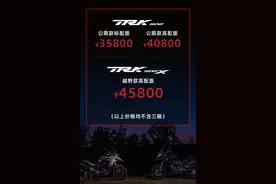 贝纳利正式发布2022款TRK502系列，新增多项电子功能图片