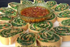 菠菜的这种特色做法火了，饭店一盘58，在家做成本才几块钱，解馋图片