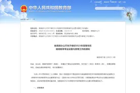教育部办公厅关于做好2023年高等学历继续教育专业设置与管理工作的通知图片