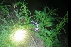 湖南邵阳 男子深夜在河里游泳，被群众误以为跳河报警图片