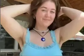 返璞归真？她因不剃腋毛被网暴，既恶心又不卫生，她的反驳亮了图片