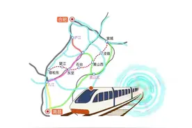 安徽省七条规划中的铁路的线路走向图片
