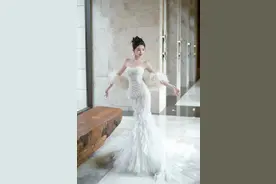 美女写真：婚纱新娘绝美写真图片