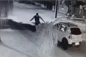 巴西流浪汉被人妻看上，被其丈夫发现后暴打成猪头，结果一夜爆红图片