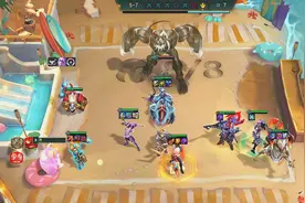 云顶：“铁王八”六护卫，转职尼菈超400护甲，顶级强化越叠越高图片