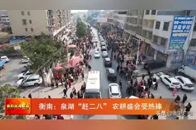 衡南：泉湖“赶二八” 农耕盛会受热捧图片