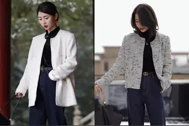 别再说：“小粗腿”穿阔腿裤显胖了，照搬这些穿搭指南超显瘦图片