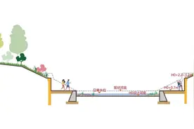 网传郑州花费34亿给河道干挂大理石砖，官方通报图片