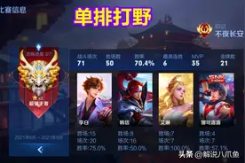 王者荣耀：单排真的没救了吗？用场次堆积都上不去分，玩家怎么办图片