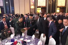 奥斯汀不准中国统一，美舰同时现身台海，我中将：解放军随时能战图片