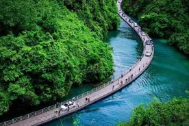 湖北最有看点的景点之一——狮子关旅游区图片