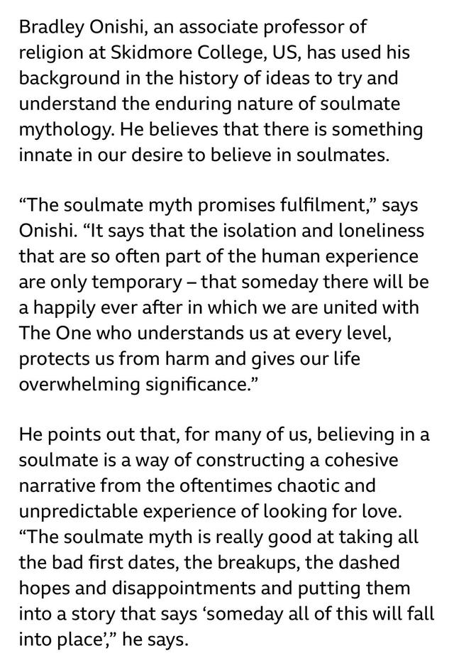 读BBC学英语：soulmate 灵魂伴侣