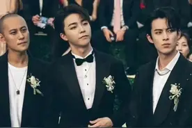 男星婚礼上的伴郎团，王鹤棣、刘昊然有点抢眼图片