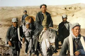 毛主席转战陕北，对卫兵说：若我们即将被捉，第一件要做的事是啥图片