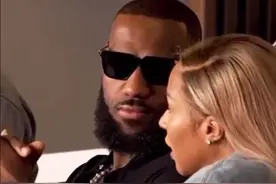 霸气!詹皇超级碗看球被费城球迷抱以嘘声,为自己"佩戴"王冠回应图片