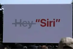 砍掉“Hey”，苹果宣布iPhone/iPad语音助手唤醒词改为“Siri”图片