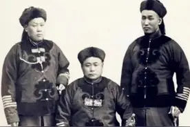 直击晚清大内侍卫真实形象：虎背熊腰，手持利刃，每人都面露凶光图片