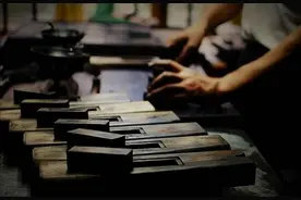 古代制墨技艺的发展是怎样的，怎样传承创新，对当代文化的影响？图片