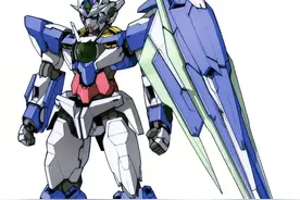 机动战士高达00：天人 GNT-0000 量子型00高达图片