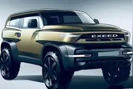 奇瑞“悍马”，越野SUV渲染图曝光，V6+四驱+7座，真霸气图片