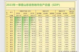 2023年山东GDP：潍坊滨州负增长，威海经济困境图片