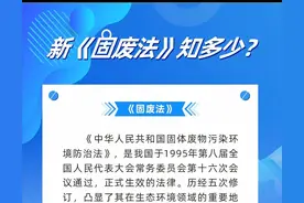 新《固废法》你了解多少？点击速看→图片