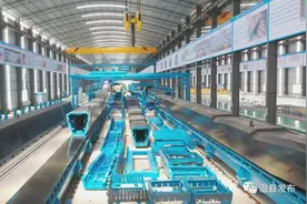 国内首座无人化梁厂在温县启动！图片