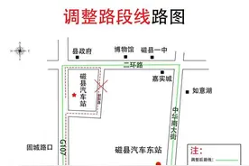 邯郸磁县：公交4路、6路运营线路微调！3路恢复运营！磁县至邯郸西站快客专线开通图片