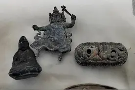 大财神、大黑天～六臂玛哈嘎拉图片