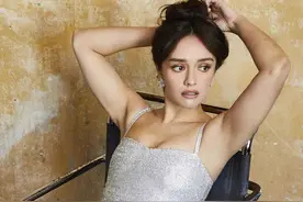 英国女星奥利维亚·库克杂志大片，《龙之家族》“绿后”表现亮眼图片