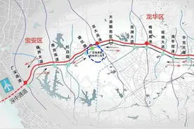 广东交通：深圳市的机荷高速公路是从哪个“机”到哪个“荷”？图片