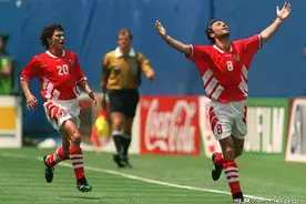 1994年世界杯1/4决赛，保加利亚黑马奇迹，卫冕冠军含恨出局图片
