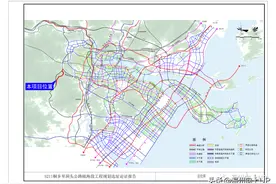 温州“七纵七横”快速路规划图图片