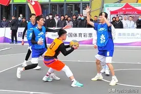 陕西省首届三人篮球联赛市级决赛拉开战幕图片