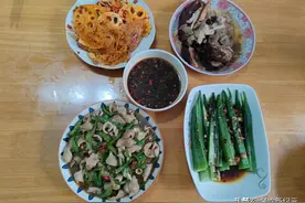 小姨13岁女儿做的晚餐，走红朋友圈，网友：这样的女儿给我来一打图片