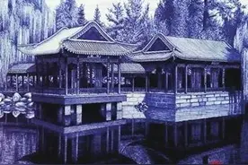 山西小伙画出最美中国图片