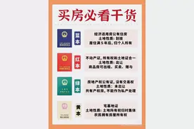 红黄蓝绿，你知道房产证的四个颜色分别代表什么吗？图片