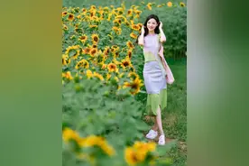 拍好向日葵人像美照，8个技巧很重要，手机拍也能又美又自然图片