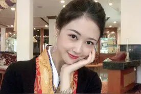 空乘系列：一位西藏航空的空乘小姐姐，生活美照分享图片