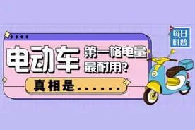 【山东科协每日科普】电动车第一格电量最耐用？真相是图片